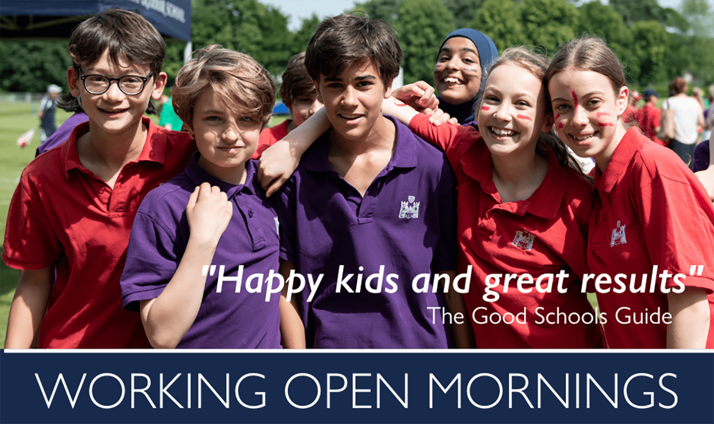 RGS Working Open Mornings - Reigate Grammar School