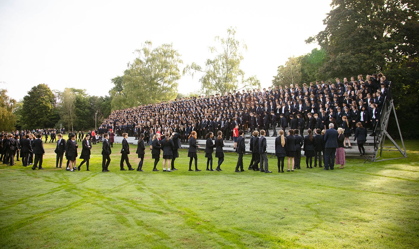 RGS Whole School Photo - Reigate Grammar School