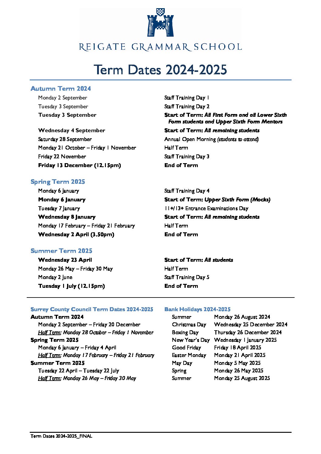 Term Dates 20242025_FINAL Reigate Grammar School